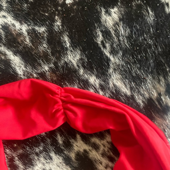 BRAND NEW RETRO STAGE SWIMSUIT, RED HOT AND RETO/ ONE-PIECE HALTER/ Medium - Picture 7 of 7